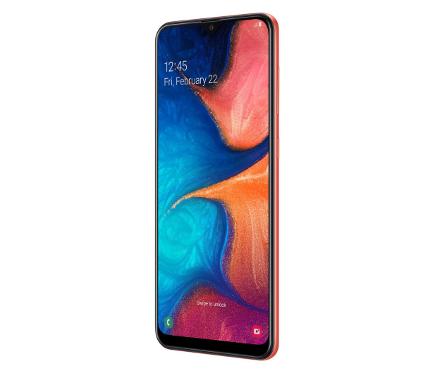 SAMSUNG Galaxy A20e Koralowy (A202F) - 496064 - zdjęcie 2